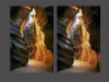 Slot underground canyon, USA